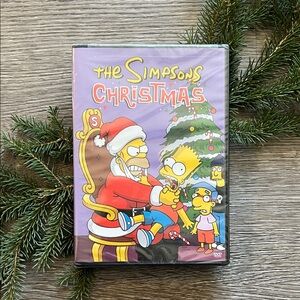 VINTAGE The Simpsons Christmas DVD NEW SEALED IN PLASTIC!! 2003 Y2K nostalgia